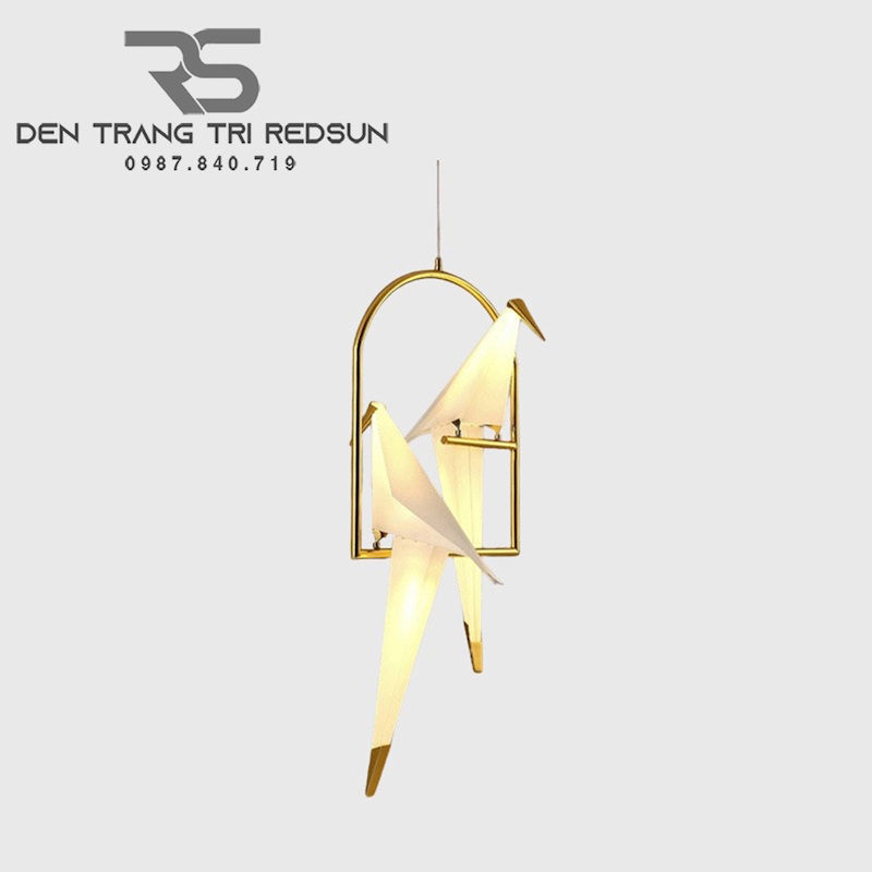 Đèn thả phòng khách hiện đại phong cách độc đáo