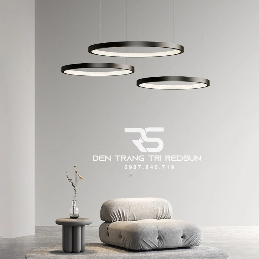 Đèn thả phòng ngủ đơn giản mà tinh tế