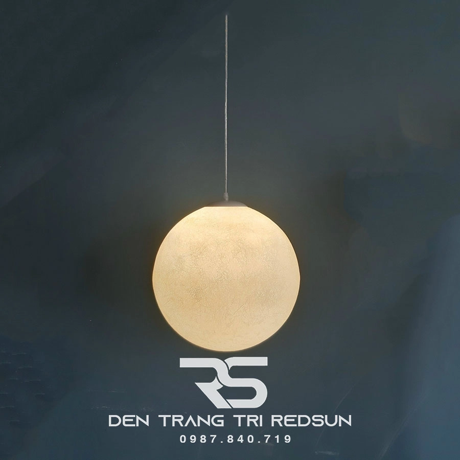 Đèn thả phòng ngủ thiết kế đơn giản nhưng thu hút
