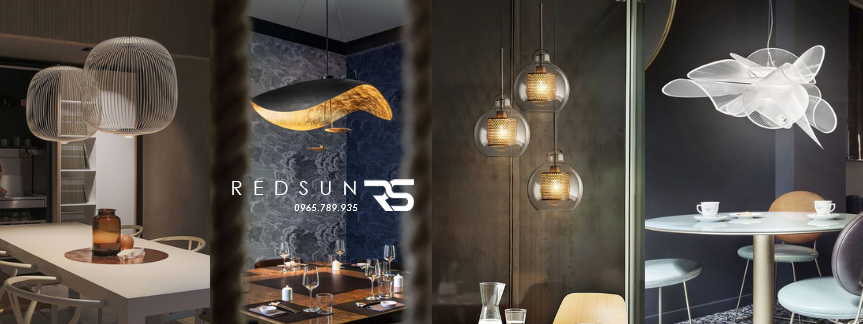 Đèn Redsun - thương hiệu cung cấp đèn treo decor chất lượng cao, giá tốt