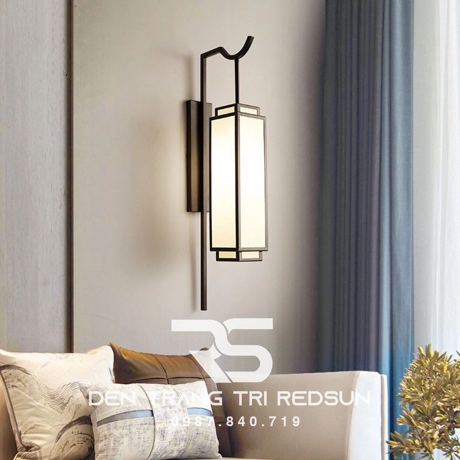 Đèn tường Indochine trong không gian phòng khách