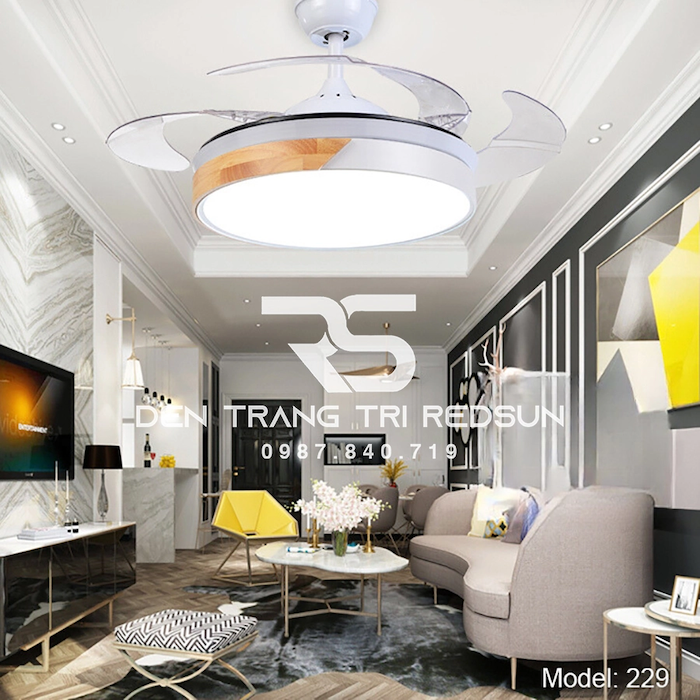 Quạt đèn cụp xòe rất tiết kiệm năng lượng