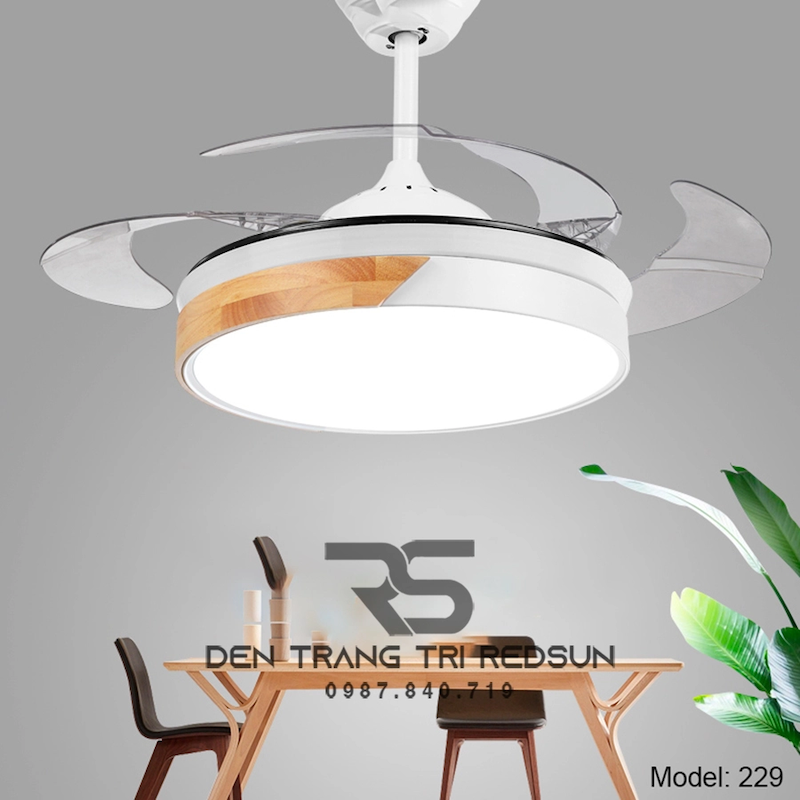 Đèn Redsun – đơn vị cung cấp quạt trần đèn cánh cụp uy tín, chất lượng cao