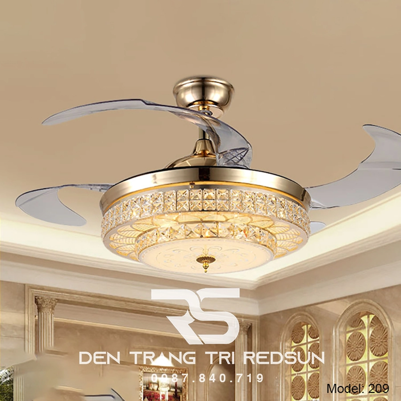 Tham khảo những kinh nghiệm lựa chọn quạt trần đèn cánh cụp