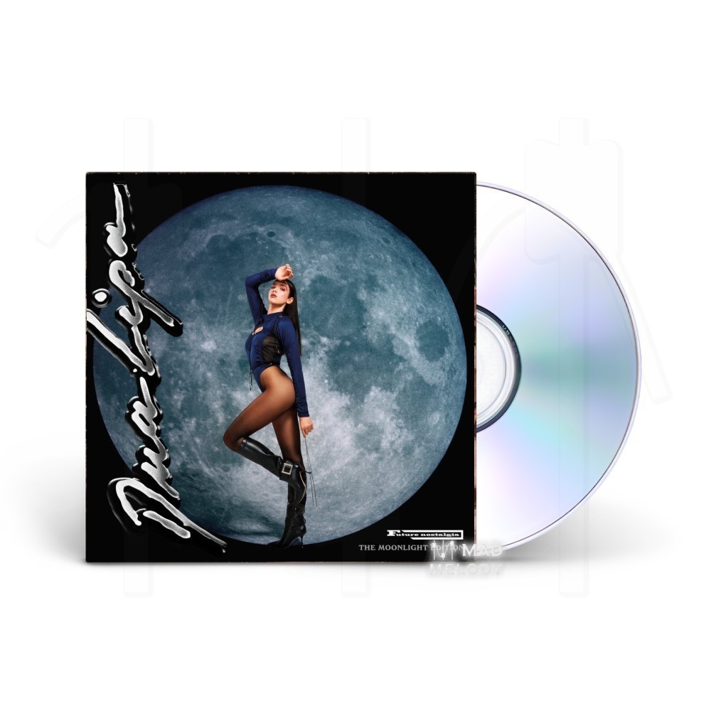 Bìa cover đĩa CD Dua Lipa - Future Nostalgia 2021 The Moonlight Edition