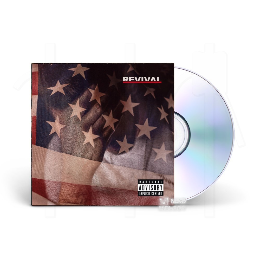 Bìa cover đĩa CD Eminem - Revival 2017