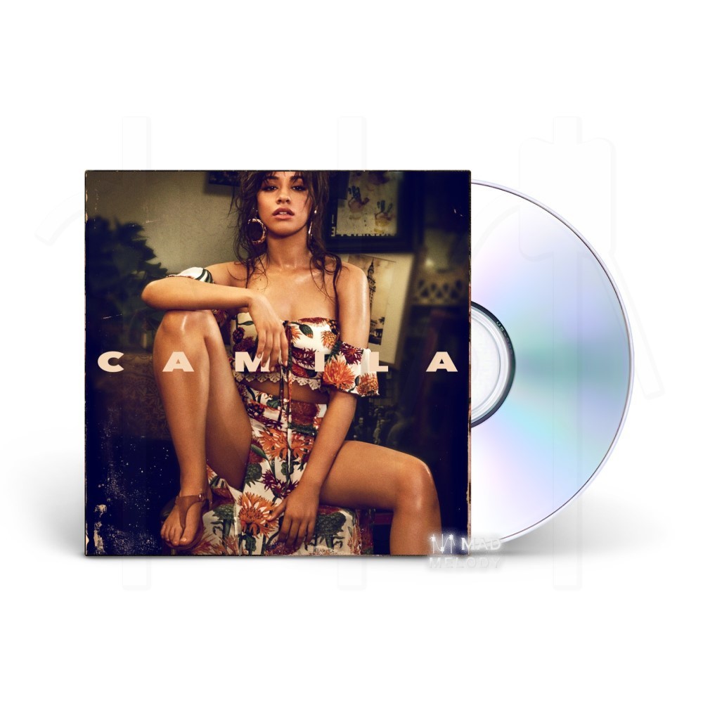 Bìa cover đĩa CD album nhạc Camila Cabello - Camila 2018