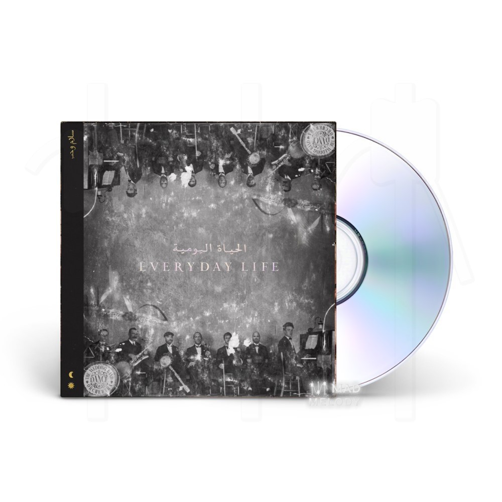 Bìa cover Đĩa CD album nhạc Coldplay - Everyday Life 2019