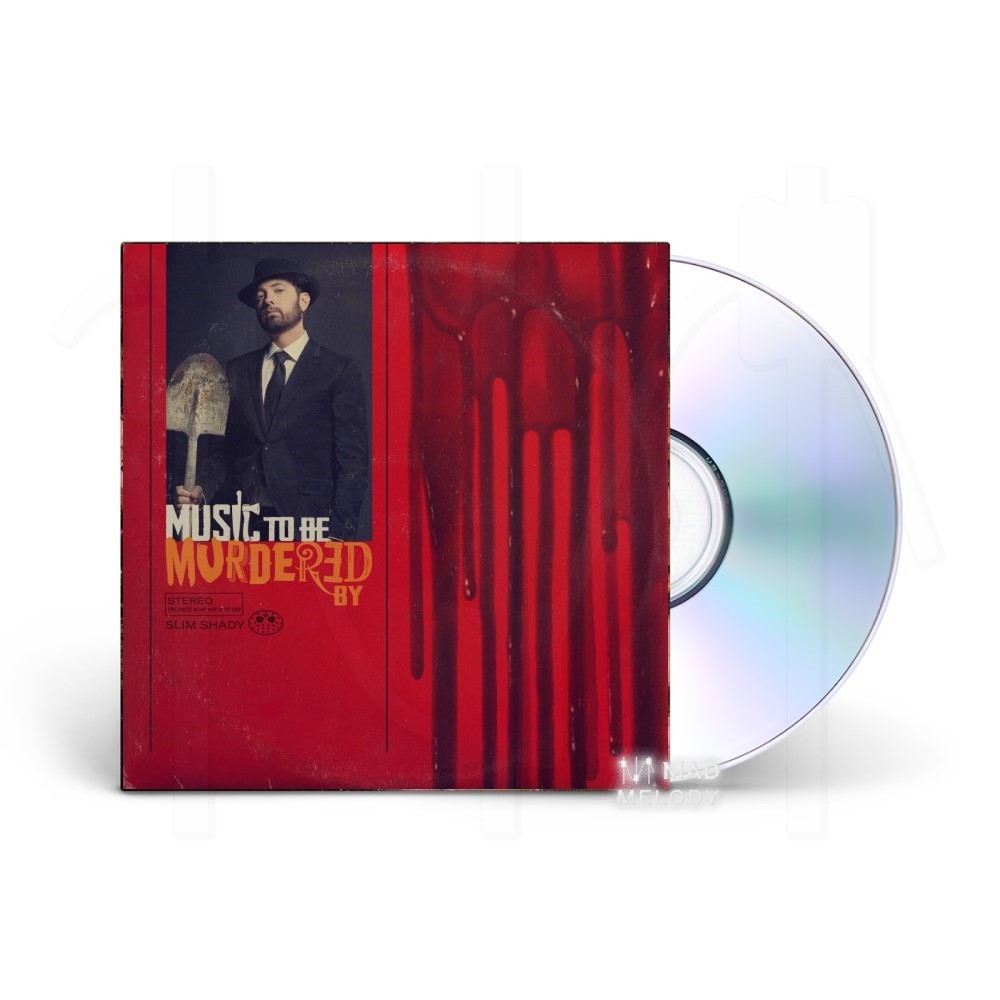 Bìa cover Đĩa CD album nhạc Eminem - Music To Be Murdered By 2020