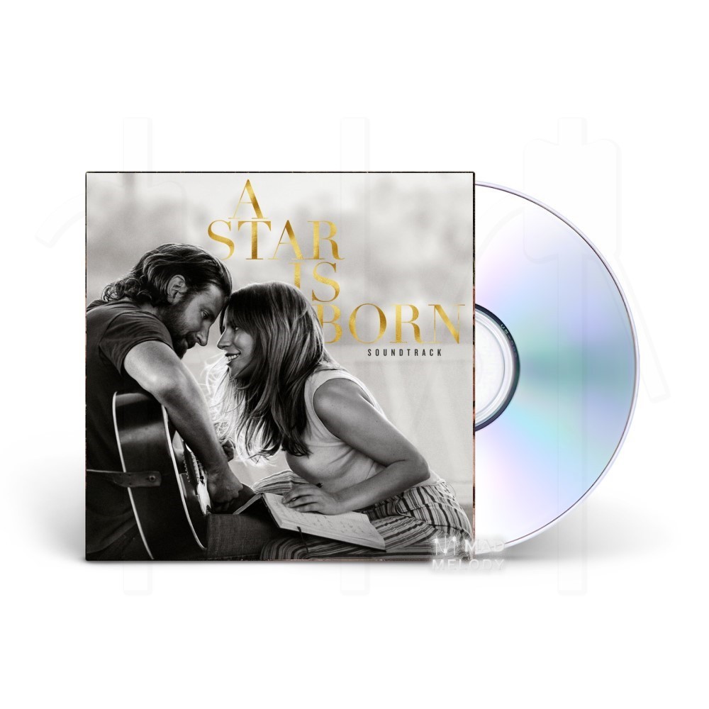 Bìa cover Đĩa CD album nhạc Lady Gaga & Bradley Cooper - A Star Is Born Soundtrack