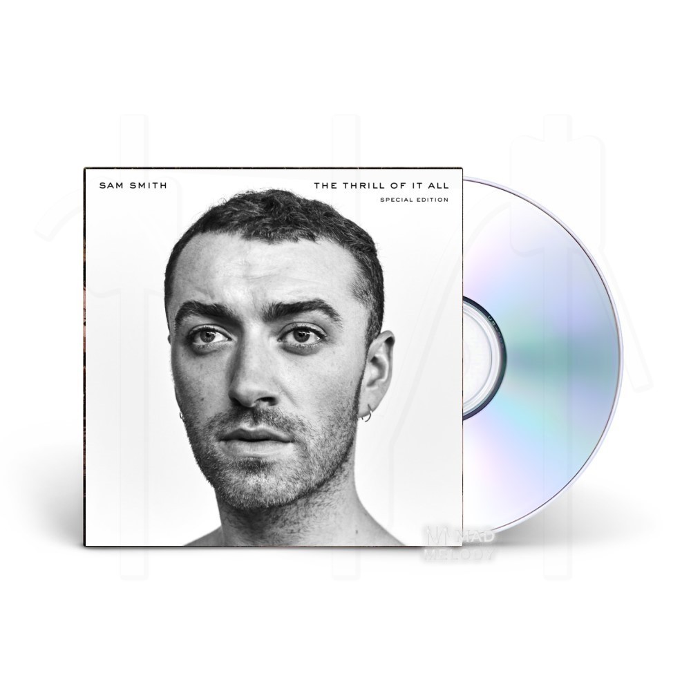 Bìa cover Đĩa CD album nhạc Sam Smith - The Thrill Of It All Special Edition 2017