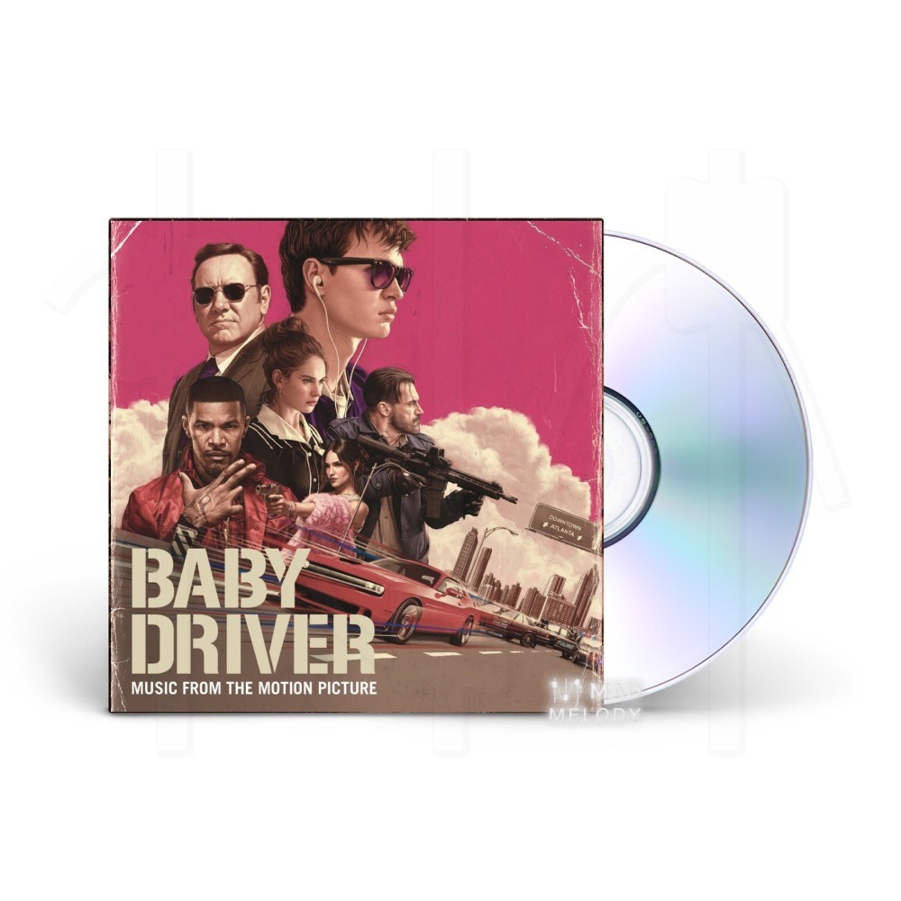 Bìa cover Đĩa CD album nhạc Various Artists - Baby Driver 2017 Soundtrack