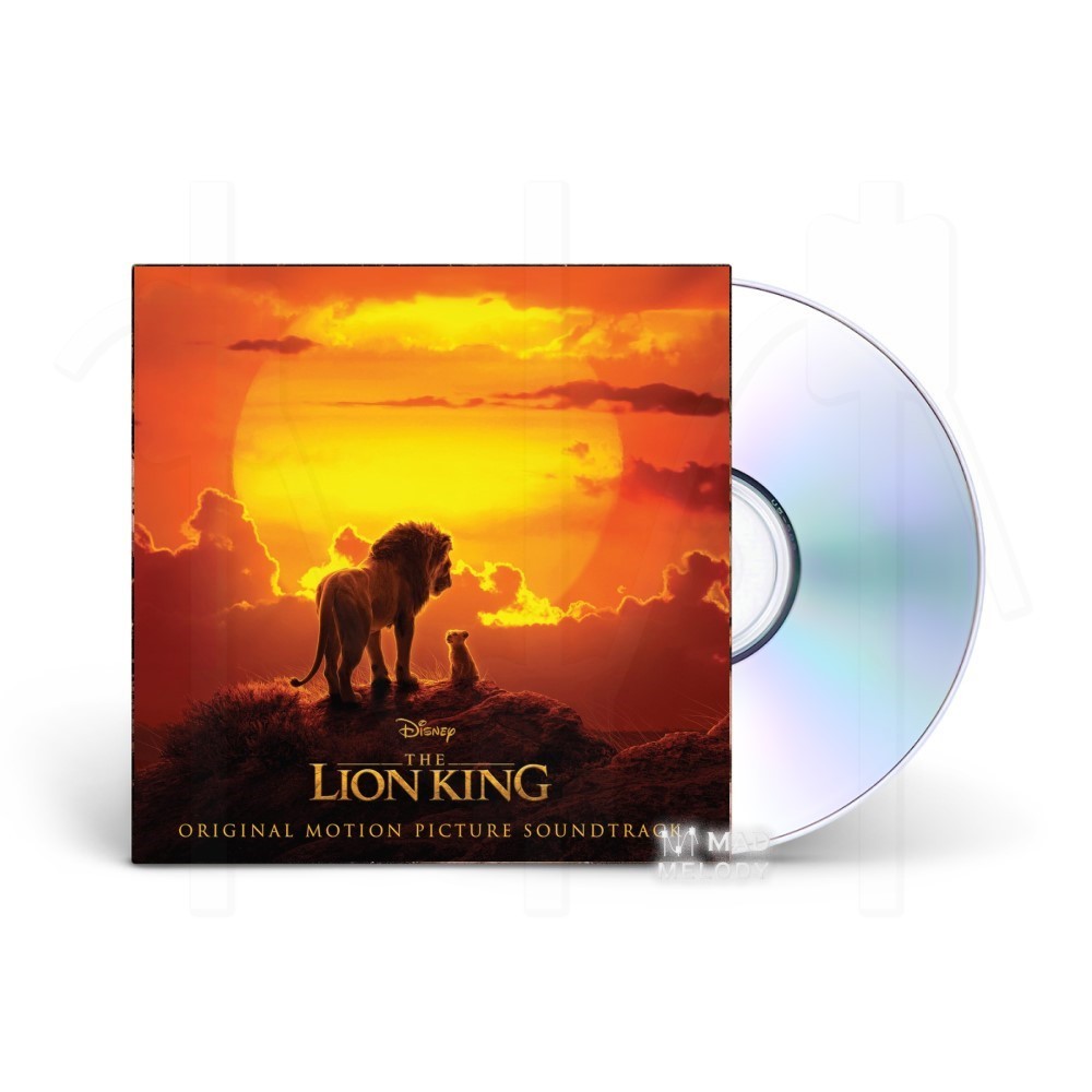 Bìa cover Đĩa CD album nhạc Various Artists - The Lion King 2019 Soundtrack
