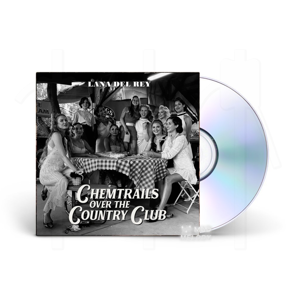 Bìa cover đĩa CD Lana Del Rey - Chemtrails Over the Country Club 2021