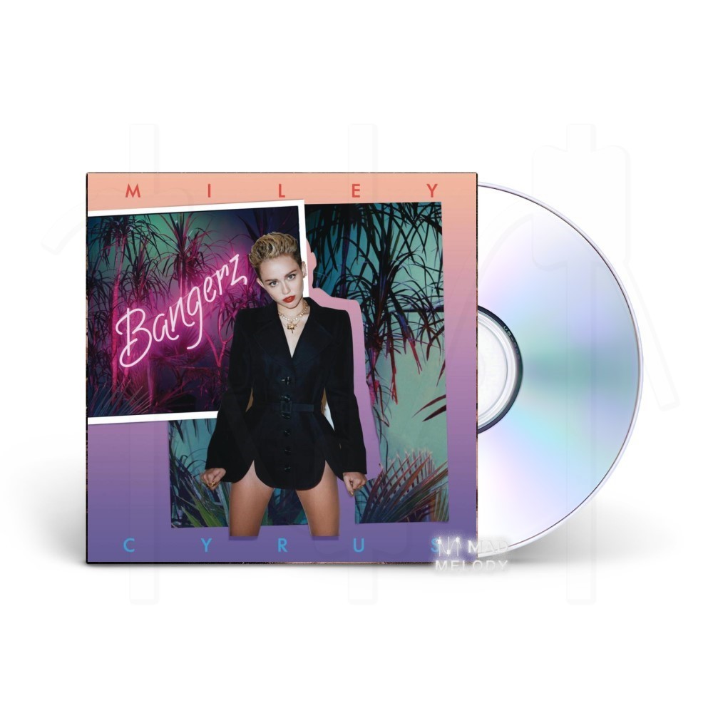 Bìa cover đĩa CD nhạc Miley Cyrus - Bangerz Deluxe Edition 2013