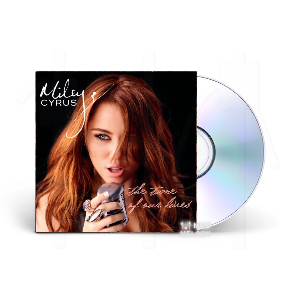 Bìa cover đĩa CD nhạc Miley Cyrus - The Time Of Our Lives 2009