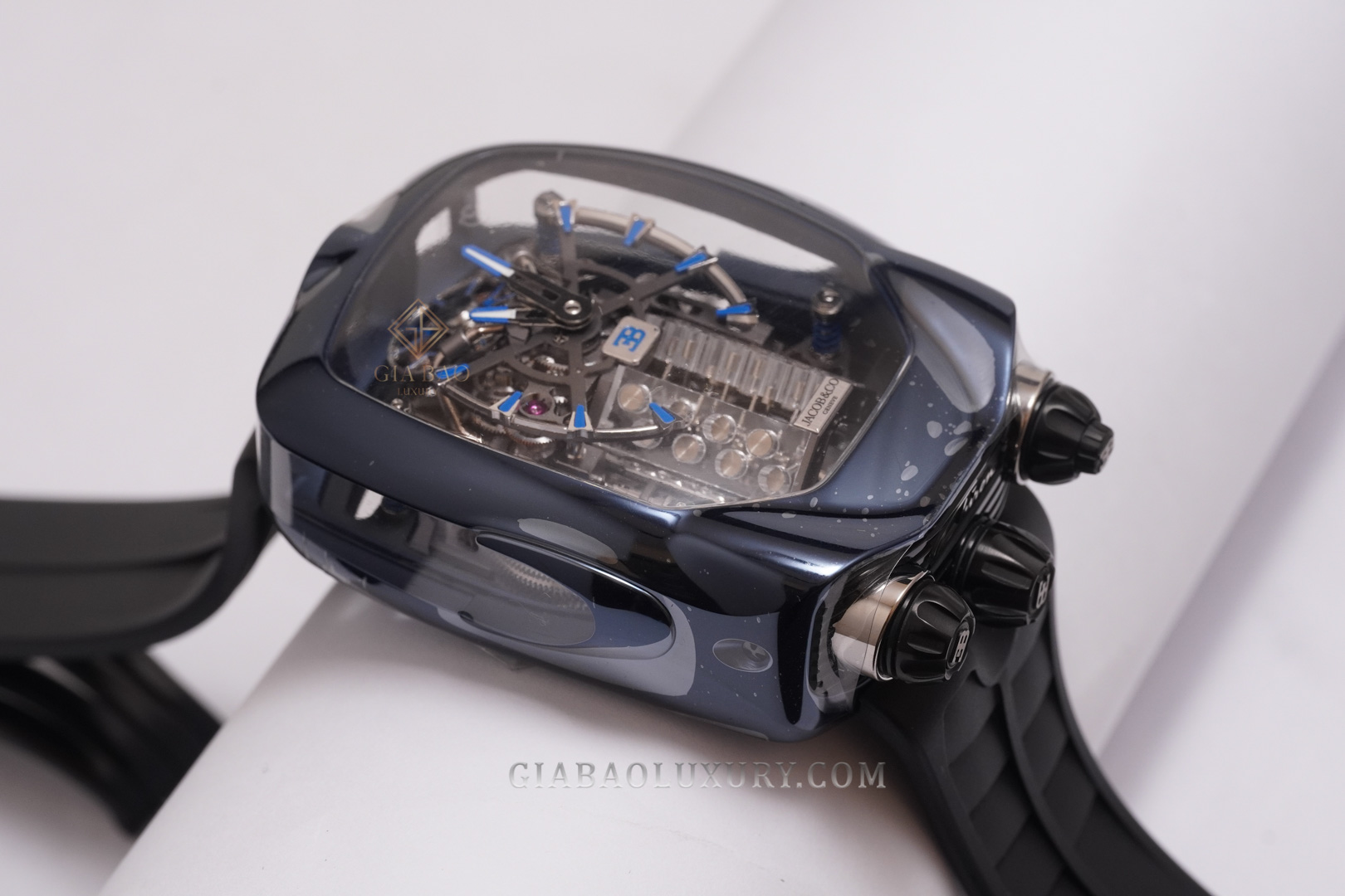 Jacob & Co Bugatti Chiron Tourbillon BU200.20.AK.AB.BBRUA Jacob & Co Bugatti Chiron Tourbillon BU200.20.AK.AB.BBRUA