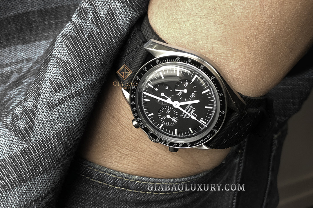 Dây cao su Rubber B dành cho đồng hồ Rolex Sea-Dweller 40mm Ref. 16600 phiên bản vành bezel Non - Ceramic Combat Strap 20mm - CUFF Series Dây Rubber B Combat Strap 20mm - CUFF Series cho Rolex Sea-Dweller 16600