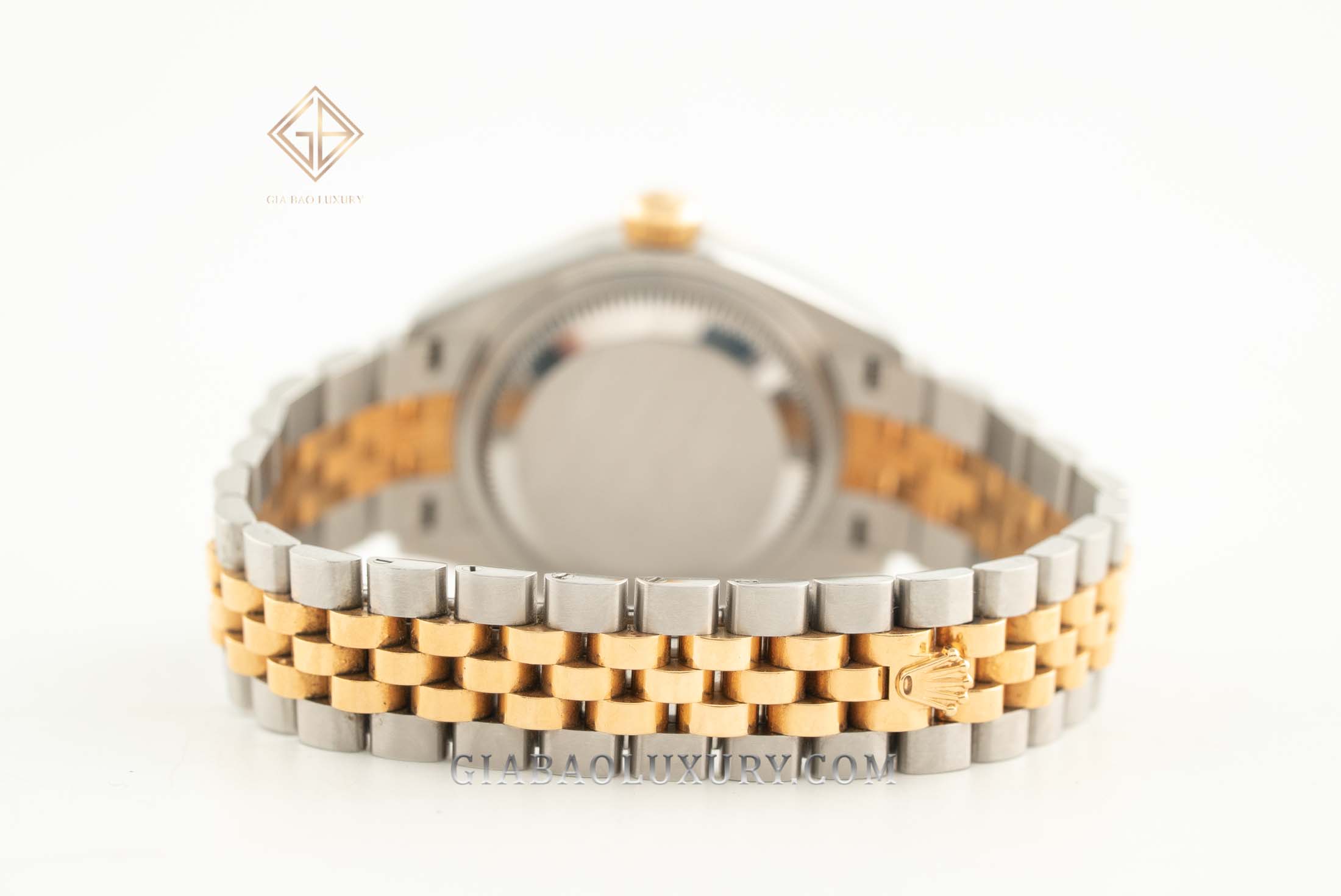 Rolex Lady-Datejust 28 279173 Gold Champagne Diamond-set Dial (Like New)