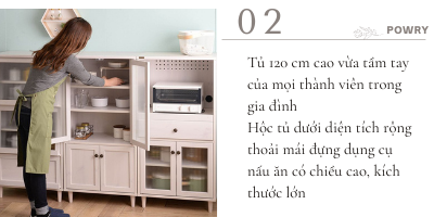 Tủ bếp Powry Japan 12060G
