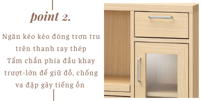 Tủ bếp Fullniko Japan 8065SL