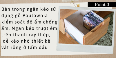 Tủ tivi Eris Japan 120TV Gỗ Alder