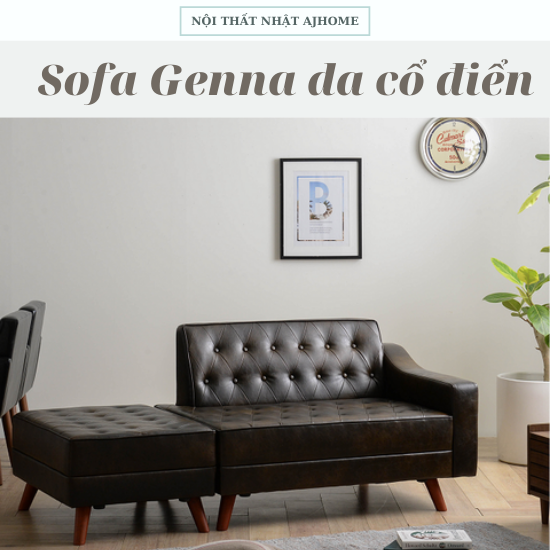 Ghế sofa dài Genna Couch Japan