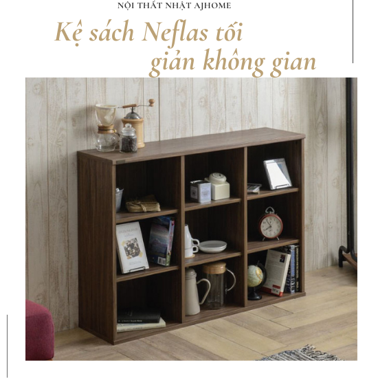 Kệ sách Neflas Japan 80120OP
