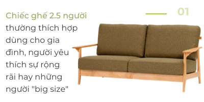 Ghế sofa 1 người Eris Japan 7580