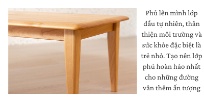 Bàn sofa Eris Japan 1054- Gỗ Adler