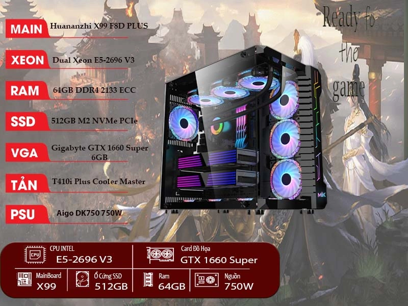 PC phục vụ nhu cầu đồ họa cao