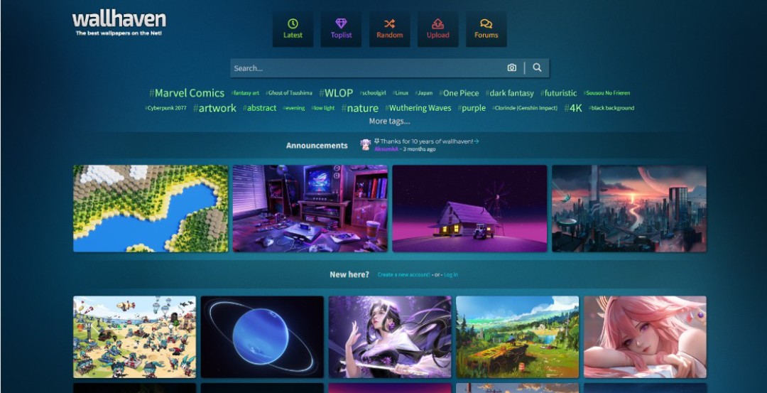 Wallhaven hình nền máy tính 4k đẹp và sinh động