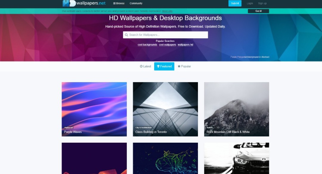 HD Wallpapers nơi cung cấp ảnh nền máy tính 4k chất lượng