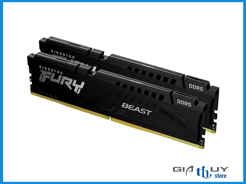 RAM PC 16GB DDR5 Kingston Fury Beast 4800MHz giá rẻ BMT.