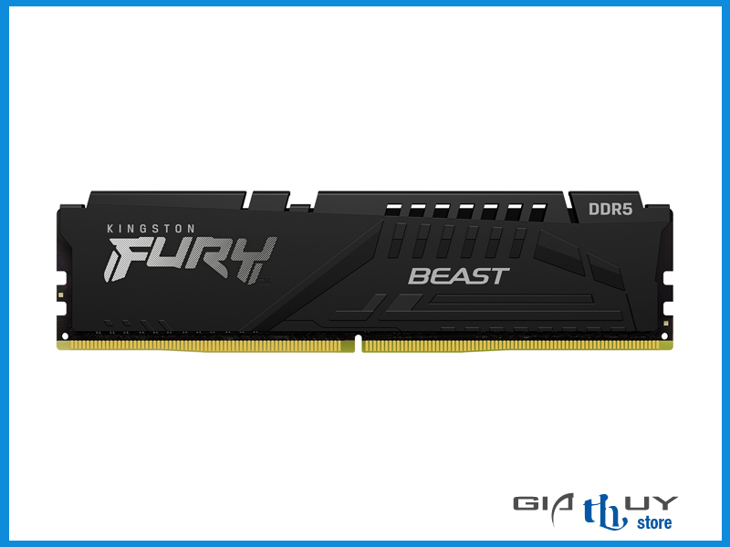 RAM PC 16GB DDR5 Kingston Fury Beast 4800MHz giá rẻ BMT.