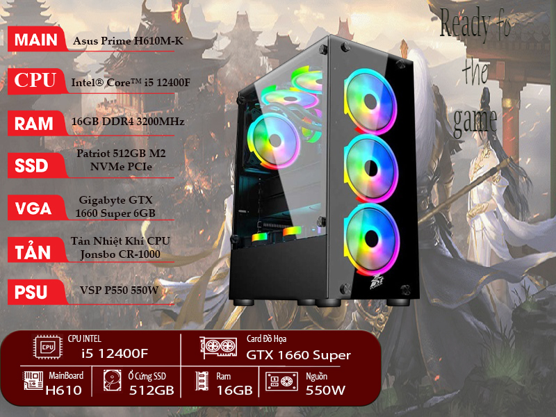 Card màn hình PC được build sẵn trong các chiêc Pc