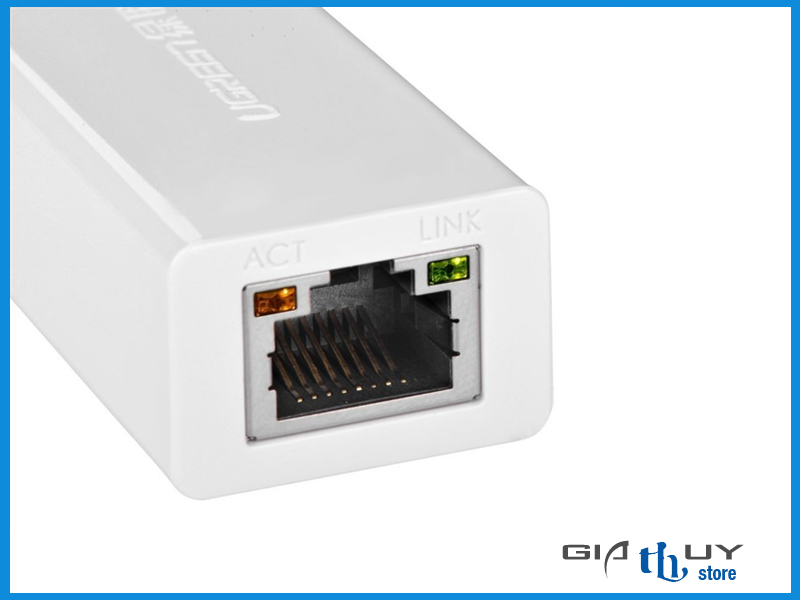 Cáp chuyển USB 3.0 to Lan Ugreen 20255 chính hãng giá rẻ.