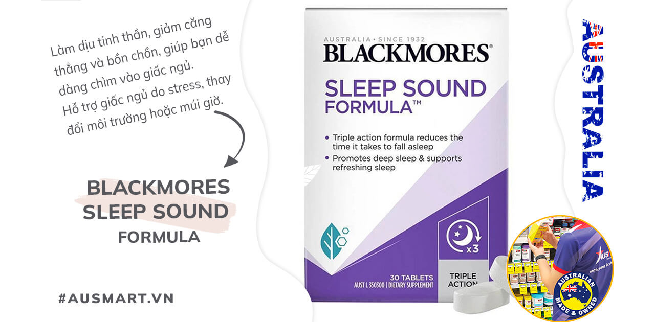 Blackmores Sleep Sound Formula: Giải Pháp Tối Ưu Cho Giấc Ngủ từ Úc