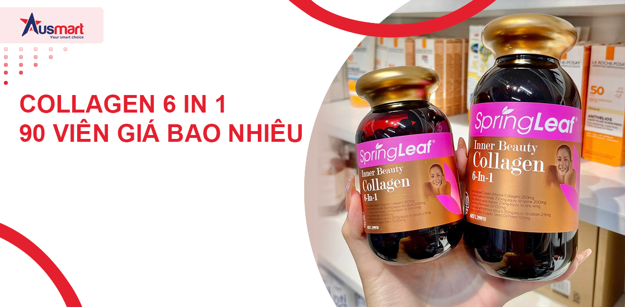 Collagen 6 in 1 90 viên giá bao nhiêu