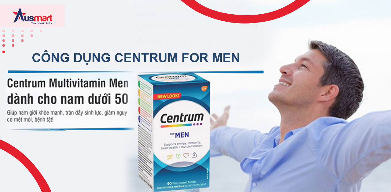 Công dụng Centrum For Men