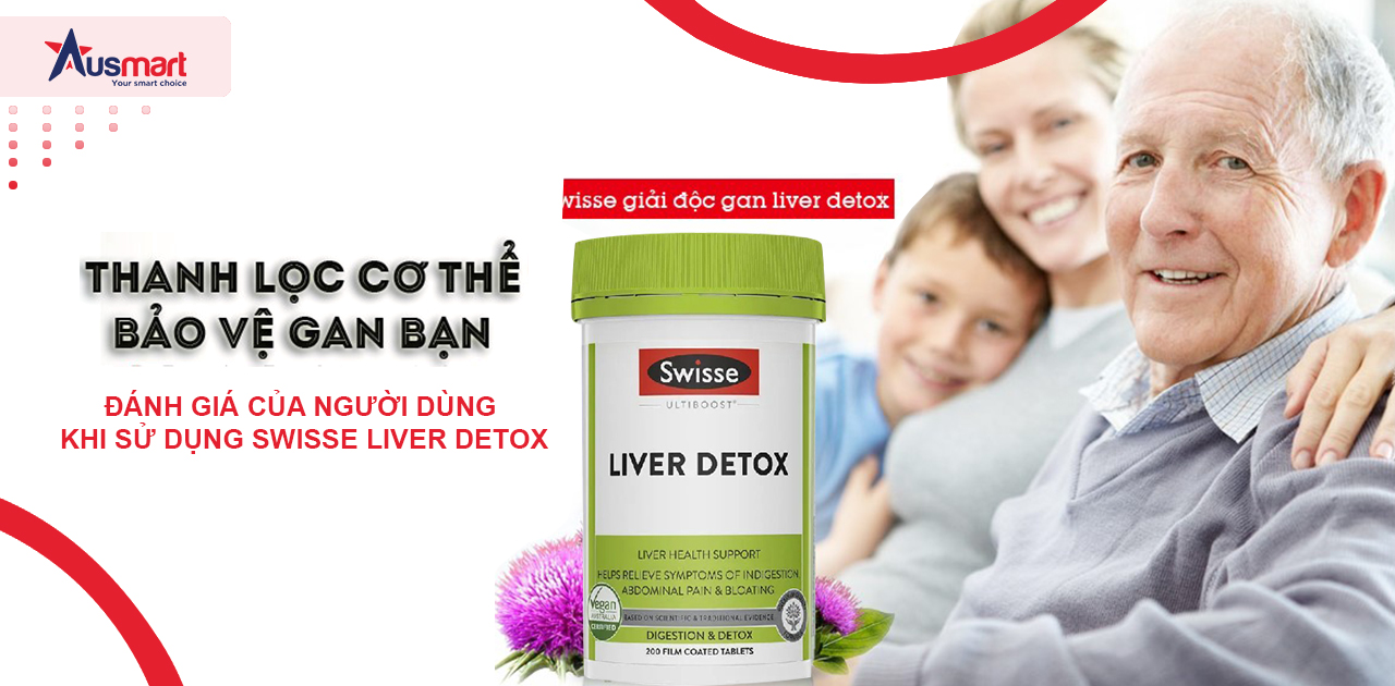 Đánh giá của người dùng khi sử dụng Swisse Liver Detox