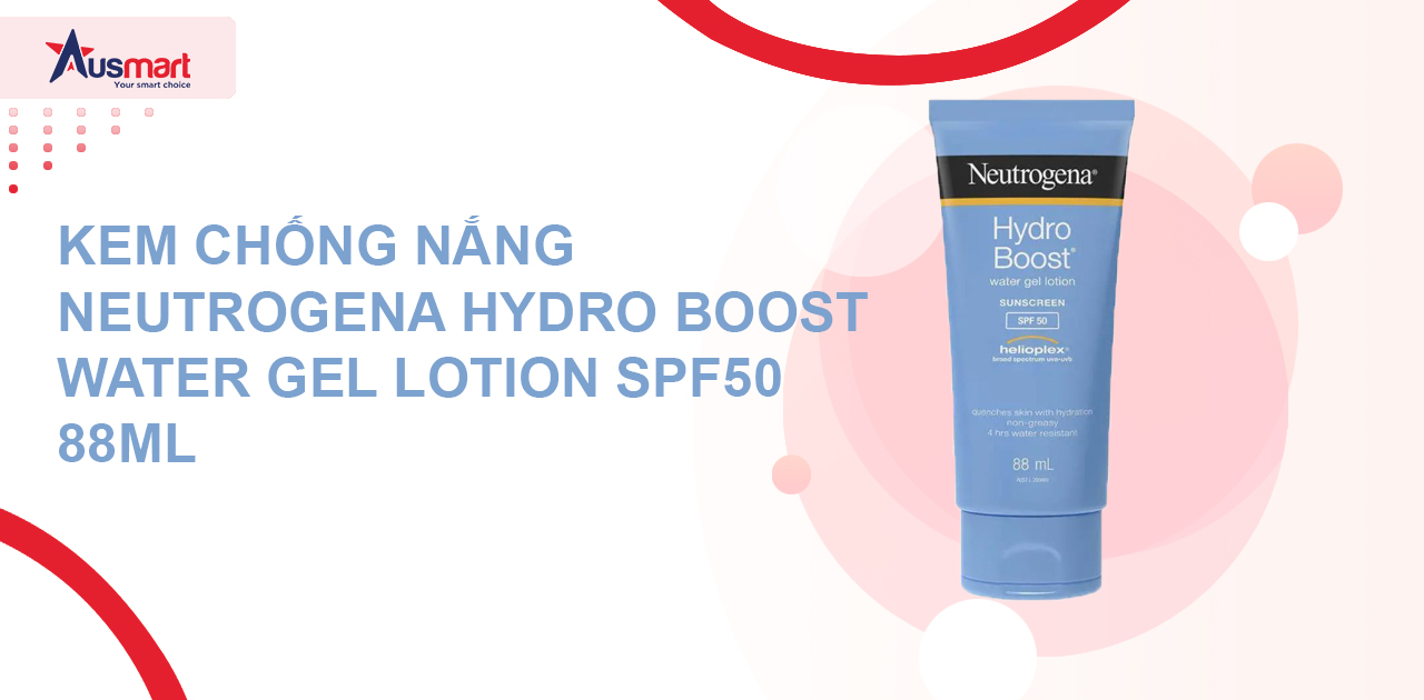 Kem chống nắng Neutrogena Hydro Boost Water Gel Lotion SPF50 88ml