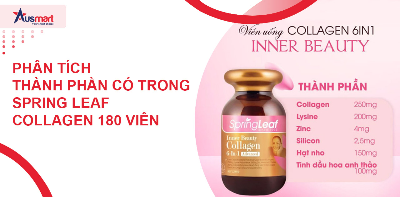 Thành Phần Collagen Spring Leaf 180 Viên Là Gì?