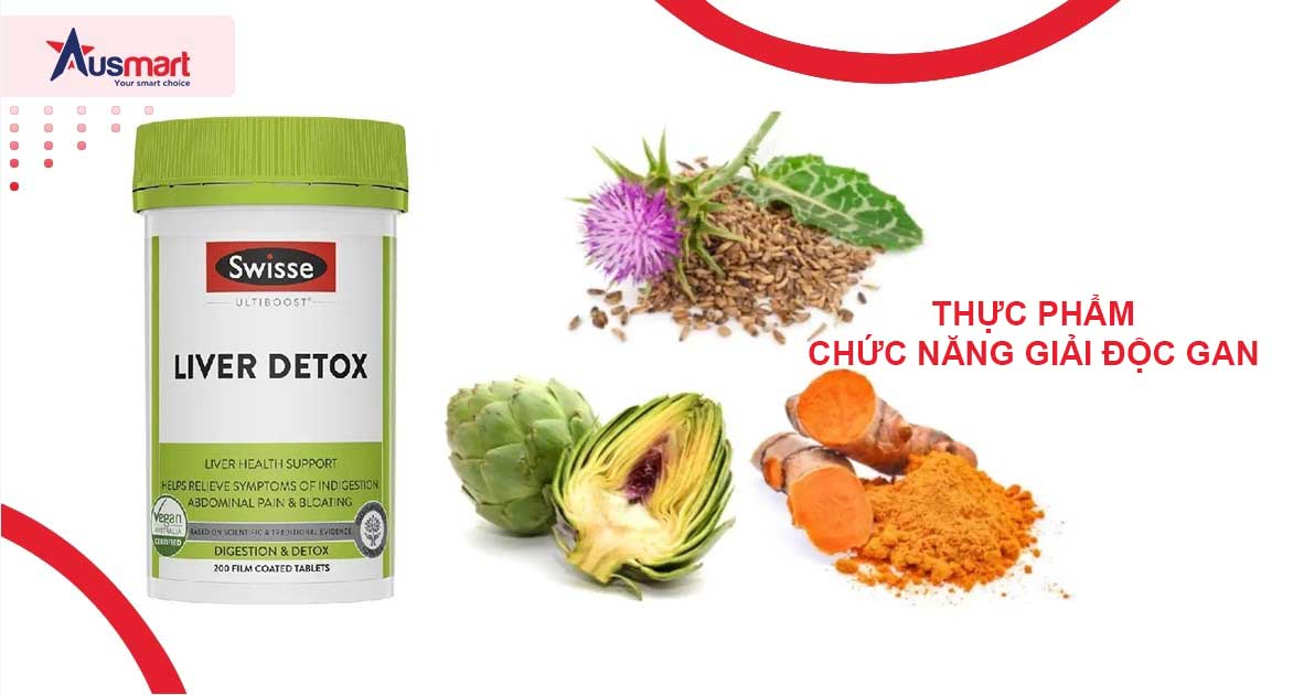 Thực phẩm chức năng giải độc gan