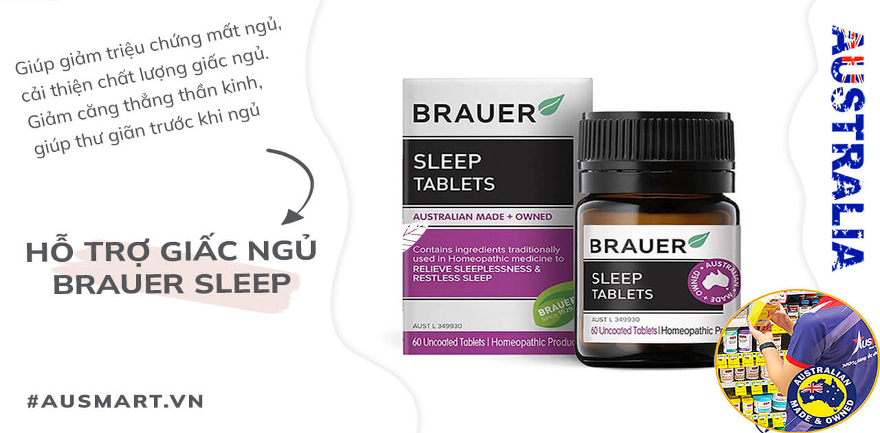 Brauer Sleep - Giải Pháp Tự Nhiên Cho Giấc Ngủ Sâu
