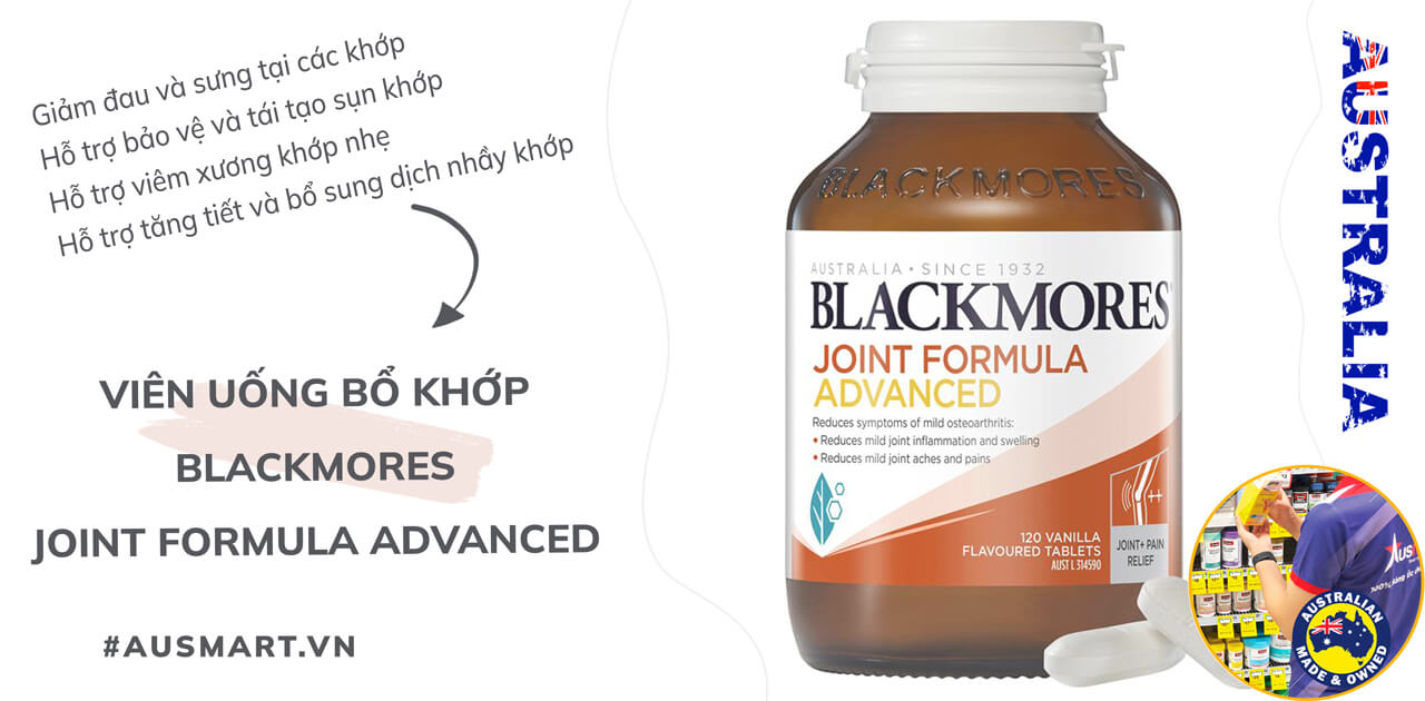 Hình ảnh Viên uống bổ khớp Blackmores Joint Formula Advanced 120 viên tại Chemist Warehouse Úc Hình ảnh Viên uống bổ khớp Blackmores Joint Formula Advanced 120 viên tại Chemist Warehouse Úc