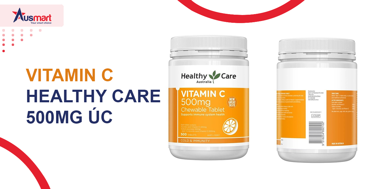 Vitamin C Healthy Care 500mg Úc