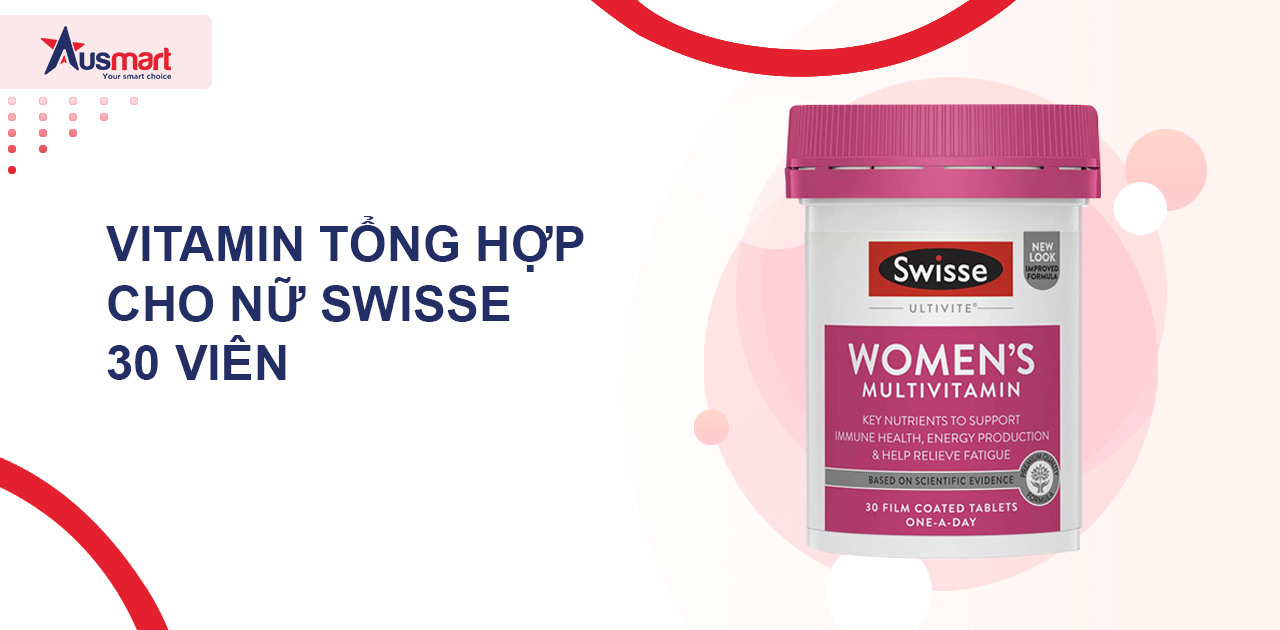 Vitamin tổng hợp cho nữ Swisse 30 viên