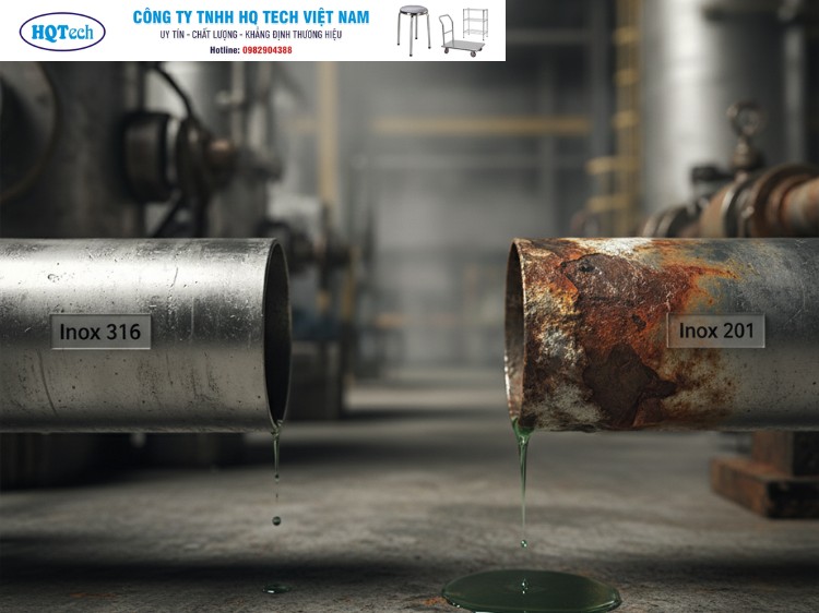 lỗi gia công inox