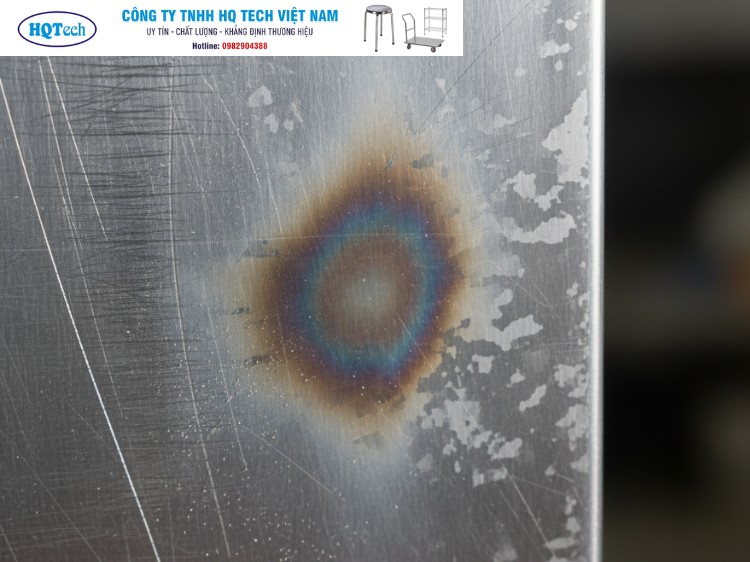 lỗi gia công inox